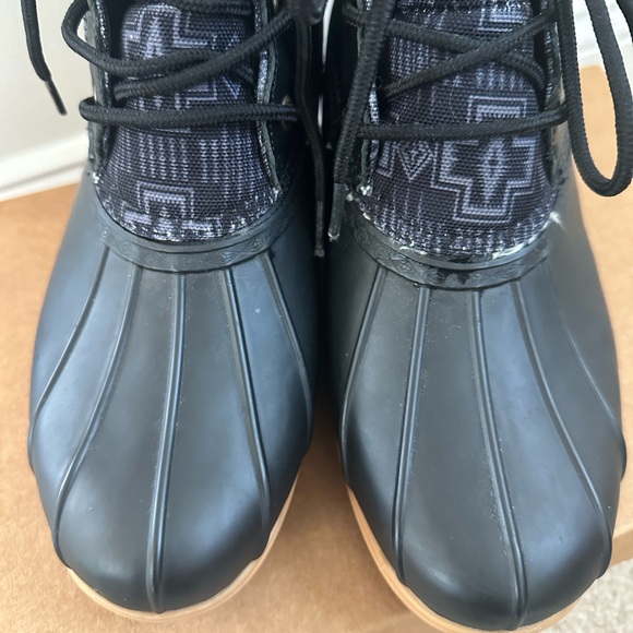 Pendleton Woolen Mills Duck Boots Sherpa Lined Womens Size 8 - Picture 5 of 6